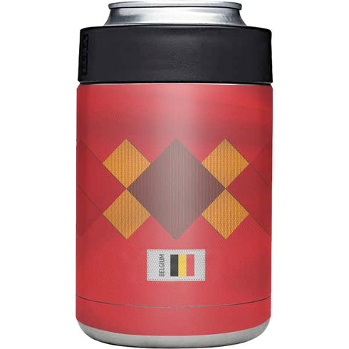 Belgium Soccer Flag Yeti Colster Can Insulator  Skin